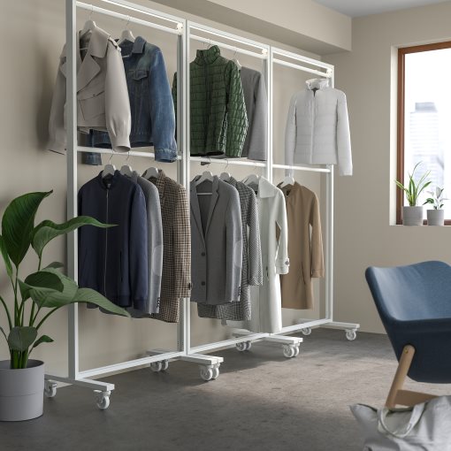 MITTZON, clothes rail for frame with castors, 80 cm, 805.286.39