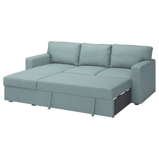 BARSLOV, 3-seat sofa-bed with chaise longue, 805.308.16