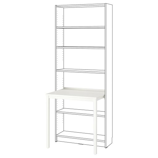 BILLY, desk, 76x60 cm, 805.332.78