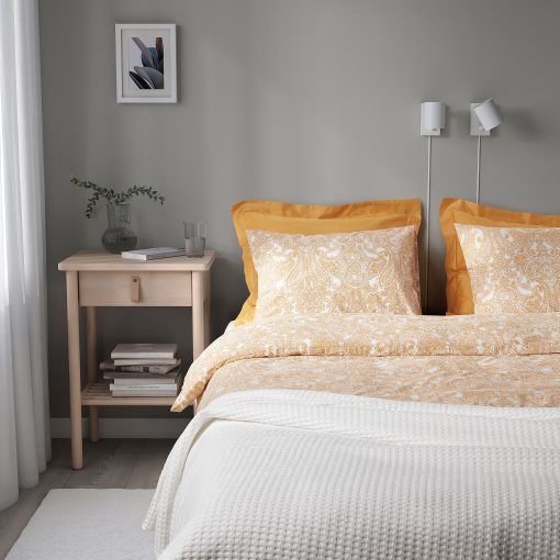 JÄTTEVALLMO, duvet cover and pillowcase, 150x200/50x60 cm, 805.469.78