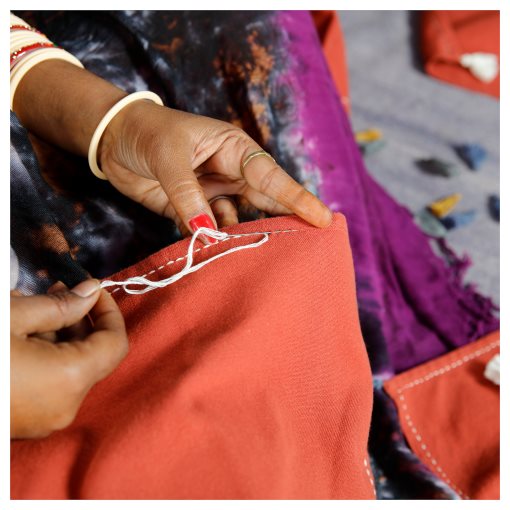 SLÄTTIKA, πετσέτα φαγητού, 2 τεμ. 40x40 cm, 805.517.38