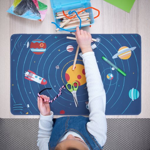 AFTONSPARV, desk pad/Space, 38x60 cm, 805.540.63