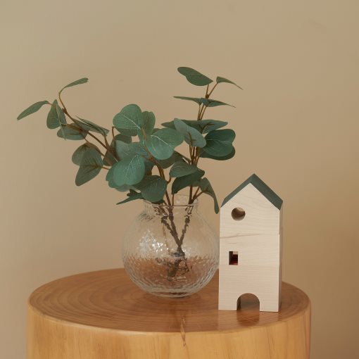 SMYCKA, τεχνητό κλαδί εσωτερικού/εξωτερικού χώρου/Ευκάλυπτος, 29 cm, 805.601.39