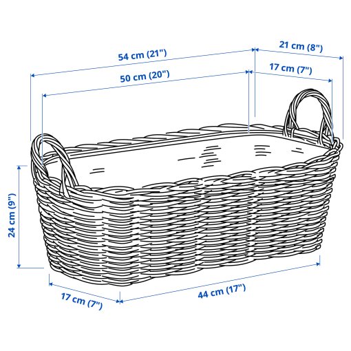 FLODBJÖRK, flower box/in/outdoor, 54x21 cm, 805.607.28