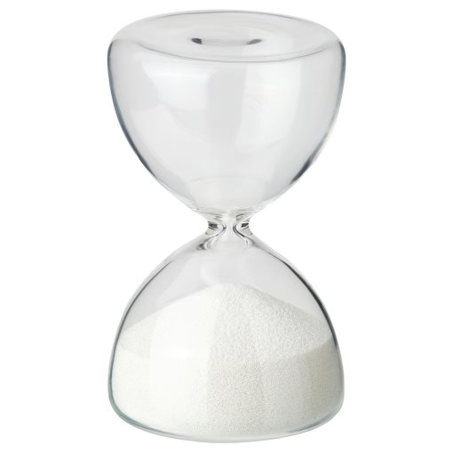 EFTERTÄNKA, decorative hourglass, 10 cm, 805.628.31