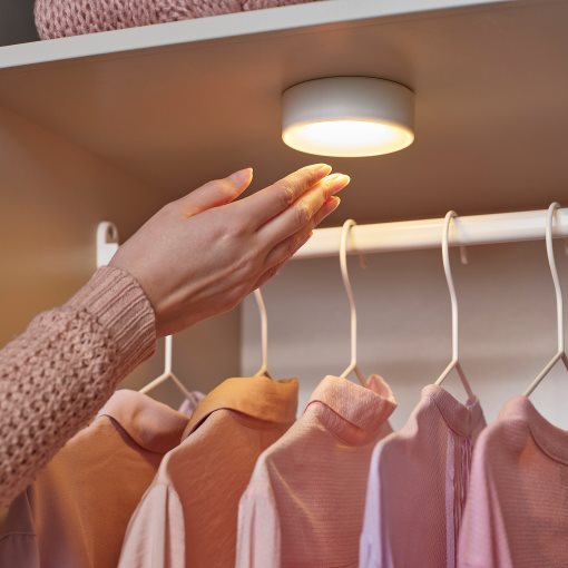 KOLVATTEN, spotlight with built-in LED light source//battery-operated, 805.689.89