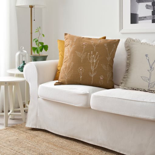 AKERNEJLIKA, κάλυμμα μαξιλαριού/ κέντημα, 50x50 cm, 805.701.76