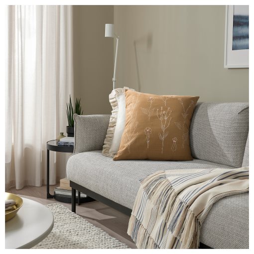 AKERNEJLIKA, κάλυμμα μαξιλαριού/ κέντημα, 50x50 cm, 805.701.76