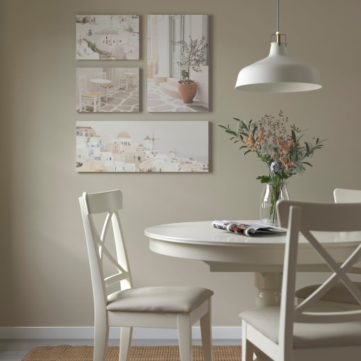 PJÄTTERYD, πίνακας/κυκλαδίτικο χωριό, 4 τεμ., 805.713.07