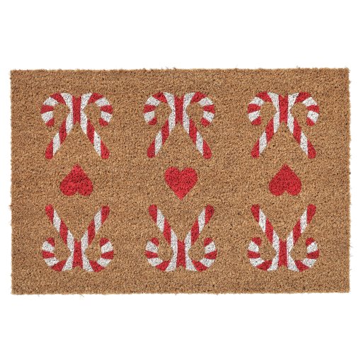 VINTERFINT, door mat/heart pattern, 40x60 cm, 805.815.61