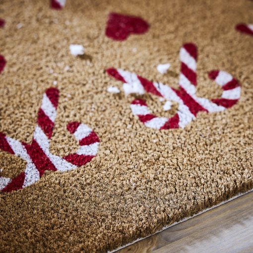 VINTERFINT, door mat/heart pattern, 40x60 cm, 805.815.61