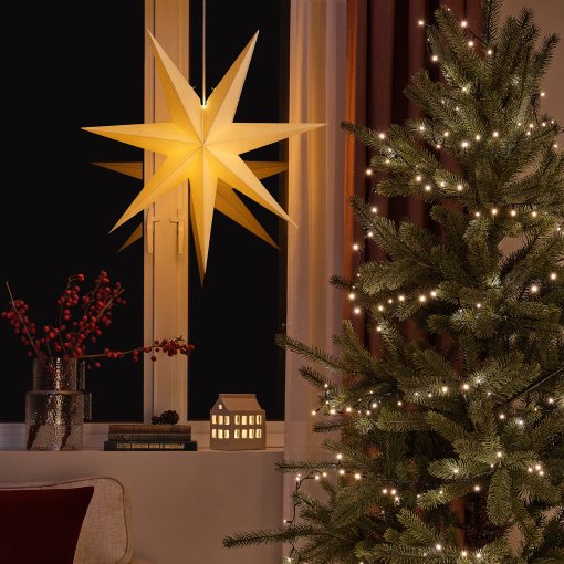 STRÅLA, γιρλάντα με ενσωματωμένο φωτισμό LED/400 λαμπτήρες/εξωτερικού χώρου, 805.831.74