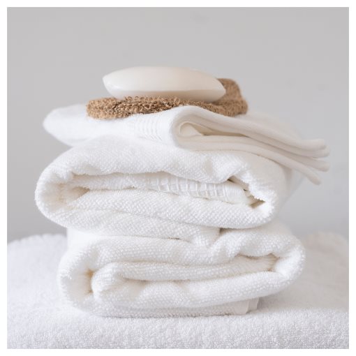 TRÅDCYPRESS, scented candle in glass/Fresh linen, 20 hr, 805.981.04