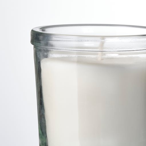 TRÅDCYPRESS, scented candle in glass/Fresh linen, 20 hr, 805.981.04