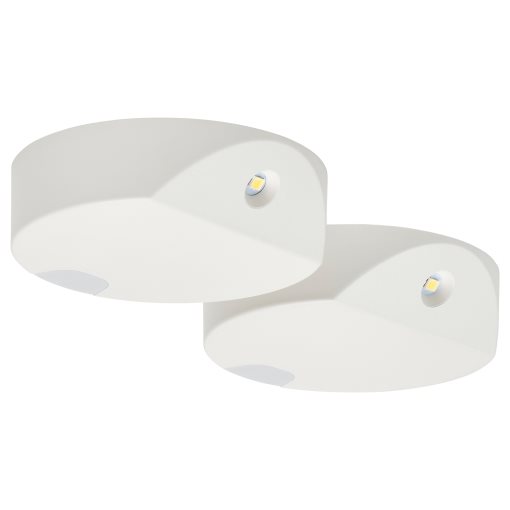 GÖMPYSSLING, lighting with built-in LED light source and sensor/battery-operated, 7 cm, 806.023.75
