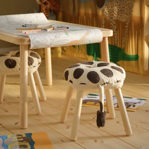 SANDLÖPARE, κάλυμμα σκαμπό, 38 cm, 806.032.33