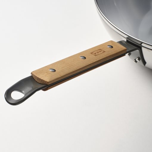 VARDAGEN, wok with lid, 32 cm, 806.048.45