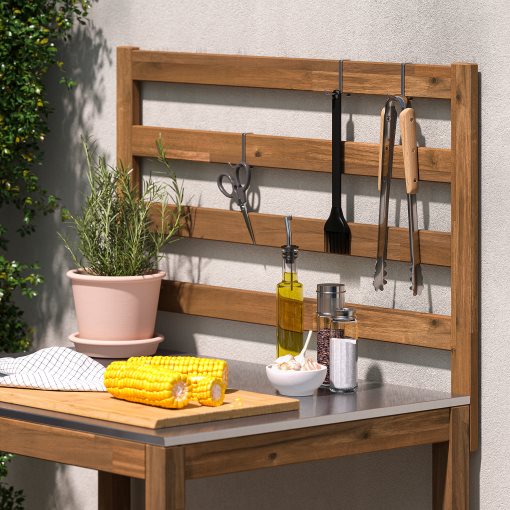 NÄMMARÖ, ανοιχτή μονάδα κουζίνας/εξωτερικού χώρου, 80x62 cm, 806.088.10