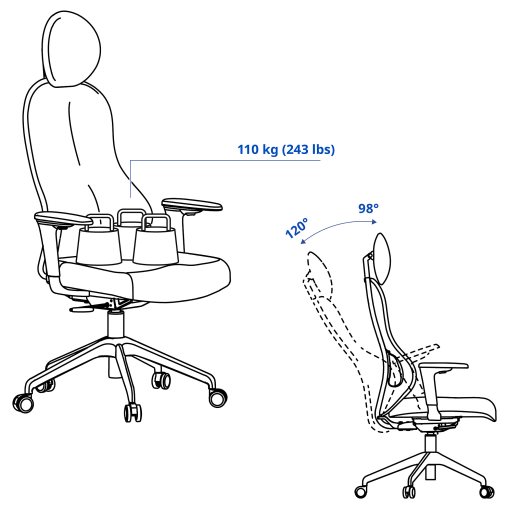 UTKLASSNING, gaming chair, 806.133.93