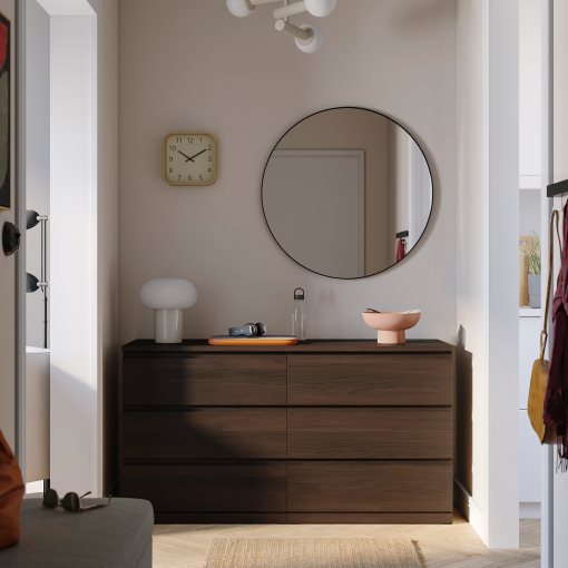 STORKLINTA, chest of 6 drawers, 140x50x75 cm, 806.275.59