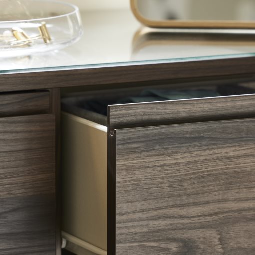 STORKLINTA, chest of 6 drawers, 140x50x75 cm, 806.275.59