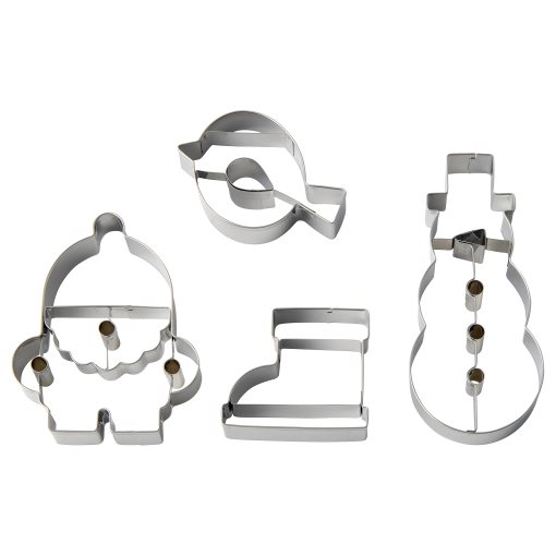VINTERFINT, pastry cutter, set of 4, 806.337.44