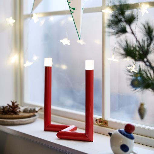STRÅLA, table decoration with built-in LED light source, 806.385.67