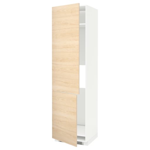 METOD, high cabinet for fridge/freezer with 2 doors, 892.158.08