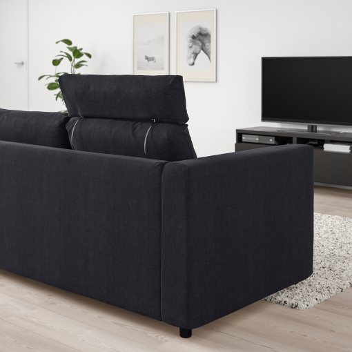 VIMLE, 3-seat sofa with headrest, 893.990.58