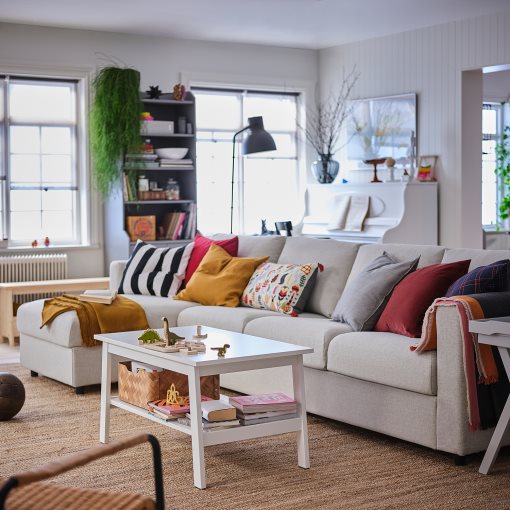 VIMLE, καναπές 4 θέσεων με σεζλόνγκ, 893.994.83