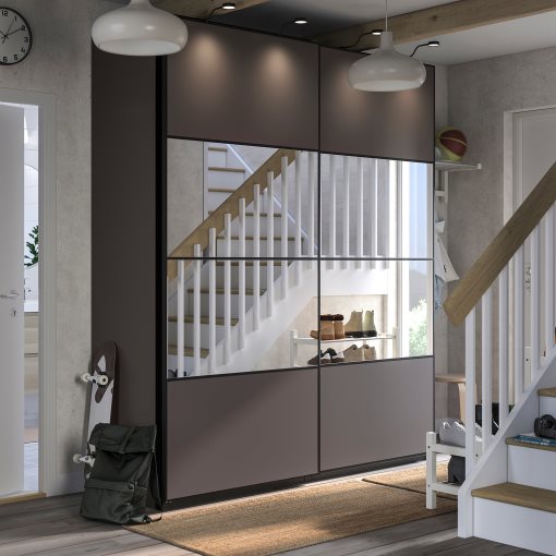 PAX/MEHAMN/AULI, wardrobe, 200x66x236 cm, 894.329.77