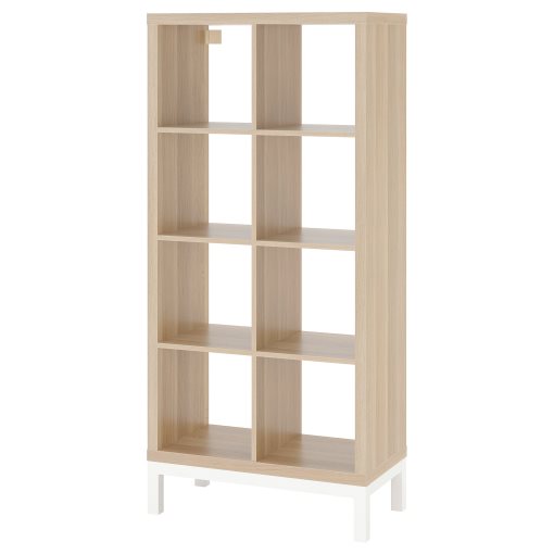 KALLAX, shelving unit with underframe, 77x164 cm, 894.426.55
