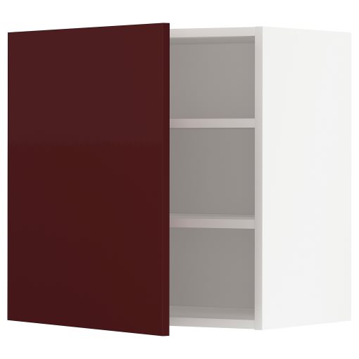 METOD, wall cabinet with shelves, 60x60 cm, 894.690.70