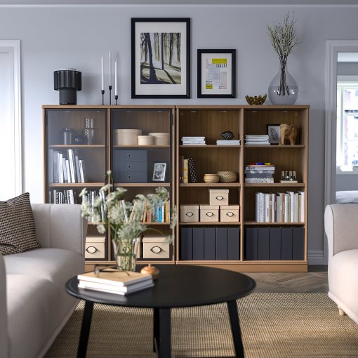 LANESUND, σύνθεση αποθήκευσης, 242x37x152 cm, 895.147.27