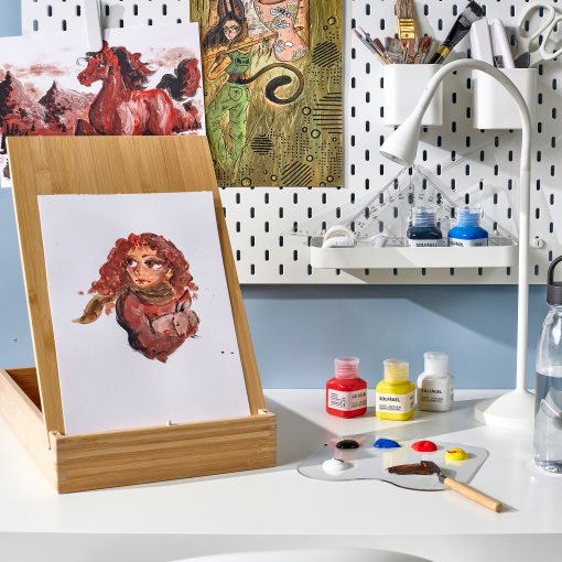 SOLFÅGEL, σετ ζωγραφικής, 3 σετ., 895.290.07