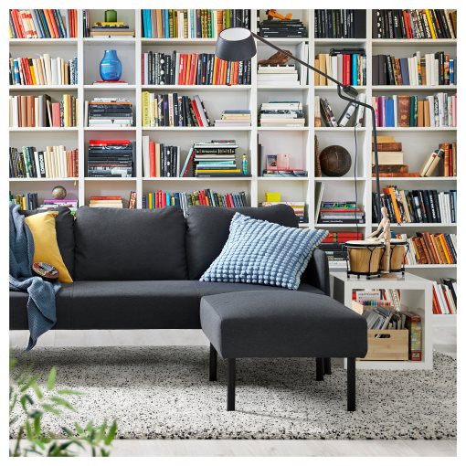 GLOSTAD, 3-seat sofa with chaise longue, 895.426.69