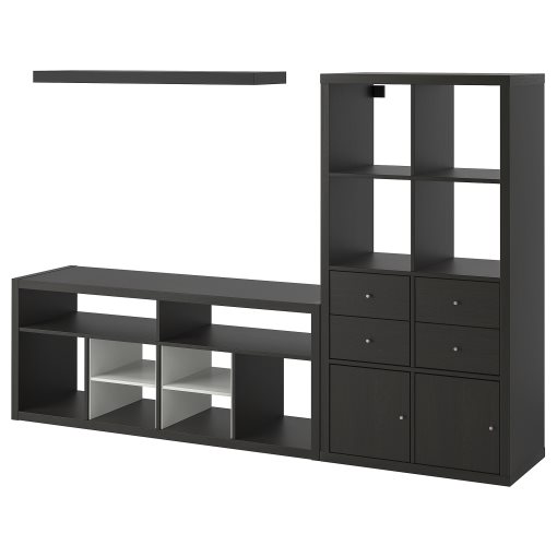 KALLAX/LACK, TV storage combination, 224x39x147 cm, 895.521.73