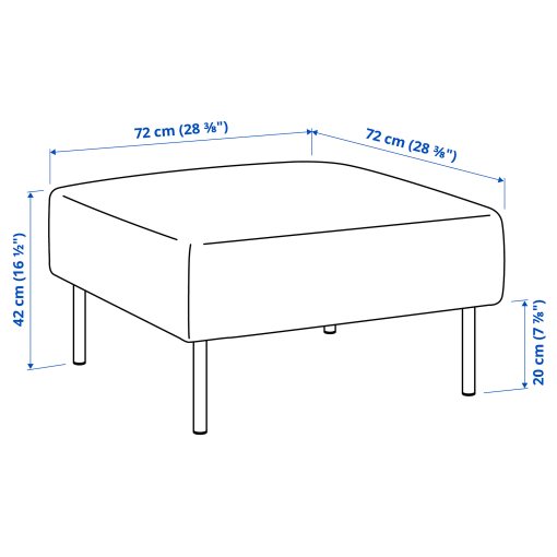 LILLEHEM, μονό κάθισμα, 895.529.22