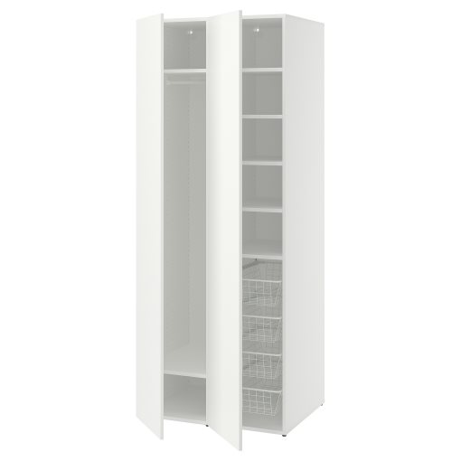 LASTARE, wardrobe combination, 80x62x200 cm, 896.034.22