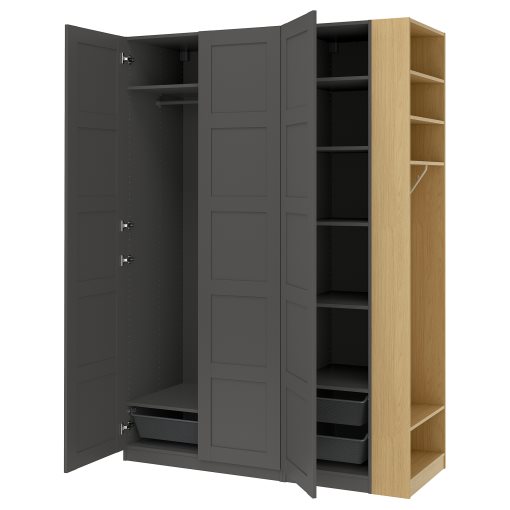 PAX/BERGSBO, wardrobe combination, 170x60x236 cm, 896.069.58
