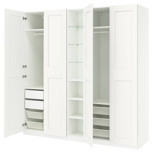 PAX/GRIMO, wardrobe combination, 235x60x236 cm, 896.072.98