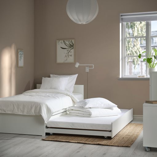 VIHALS, bed frame with 1 trundle bed, 90x200 cm/80x200 cm, 896.347.58
