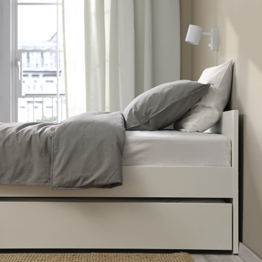 VIHALS, bed frame with 1 trundle bed, 90x200 cm/80x200 cm, 896.347.58