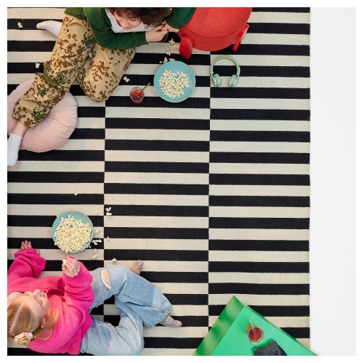 STOCKHOLM, χαλί χειροποίητο/ριγέ χαμηλή πλέξη, 250x350 cm, 901.032.54