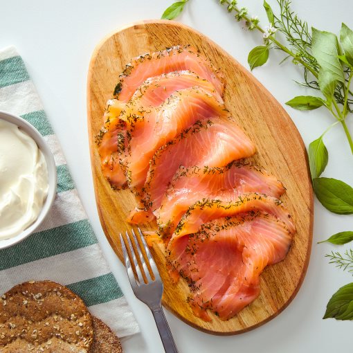 SJÖRAPPORT, cured salmon ASC certified/frozen, 200 g, 903.605.83