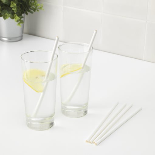 FÖRNYANDE, drinking straw, 100 pack, 904.455.92