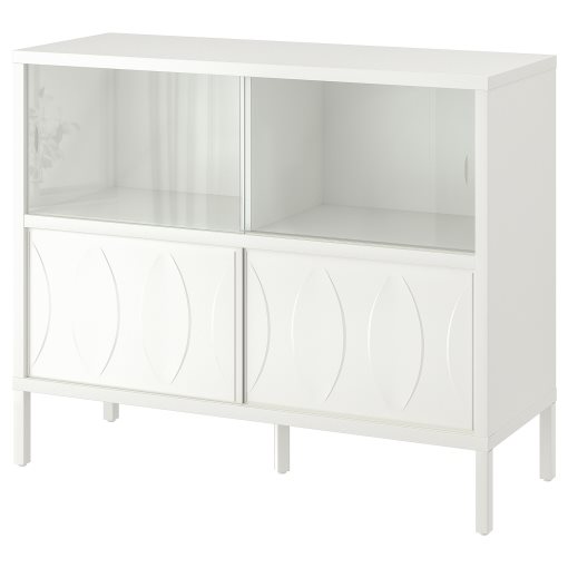 KALKNÄS, cabinet with sliding doors, 121x43x98 cm, 904.962.61