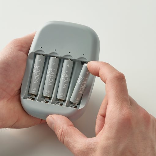 LADDA, επαναφορτιζόμενη μπαταρία HR03 AAA 1.2V, 4 τεμ., 905.098.19