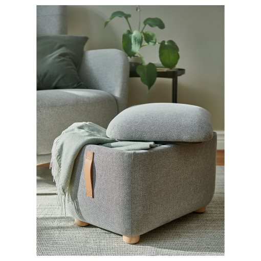 OSKARSHAMN, footstool with storage, 905.236.17
