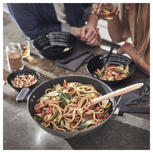 MIDDAGSMAT, wok/non-stick coating, 32 cm, 905.452.28